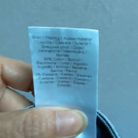 Part  Two 5 pocket Jean button skirt Sz 44 - Picture 7 of 10